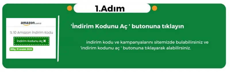 Amazon indirim kodu nasıl bulunur?